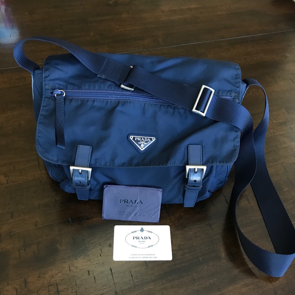 Authentic Prada Nylon crossbody bag